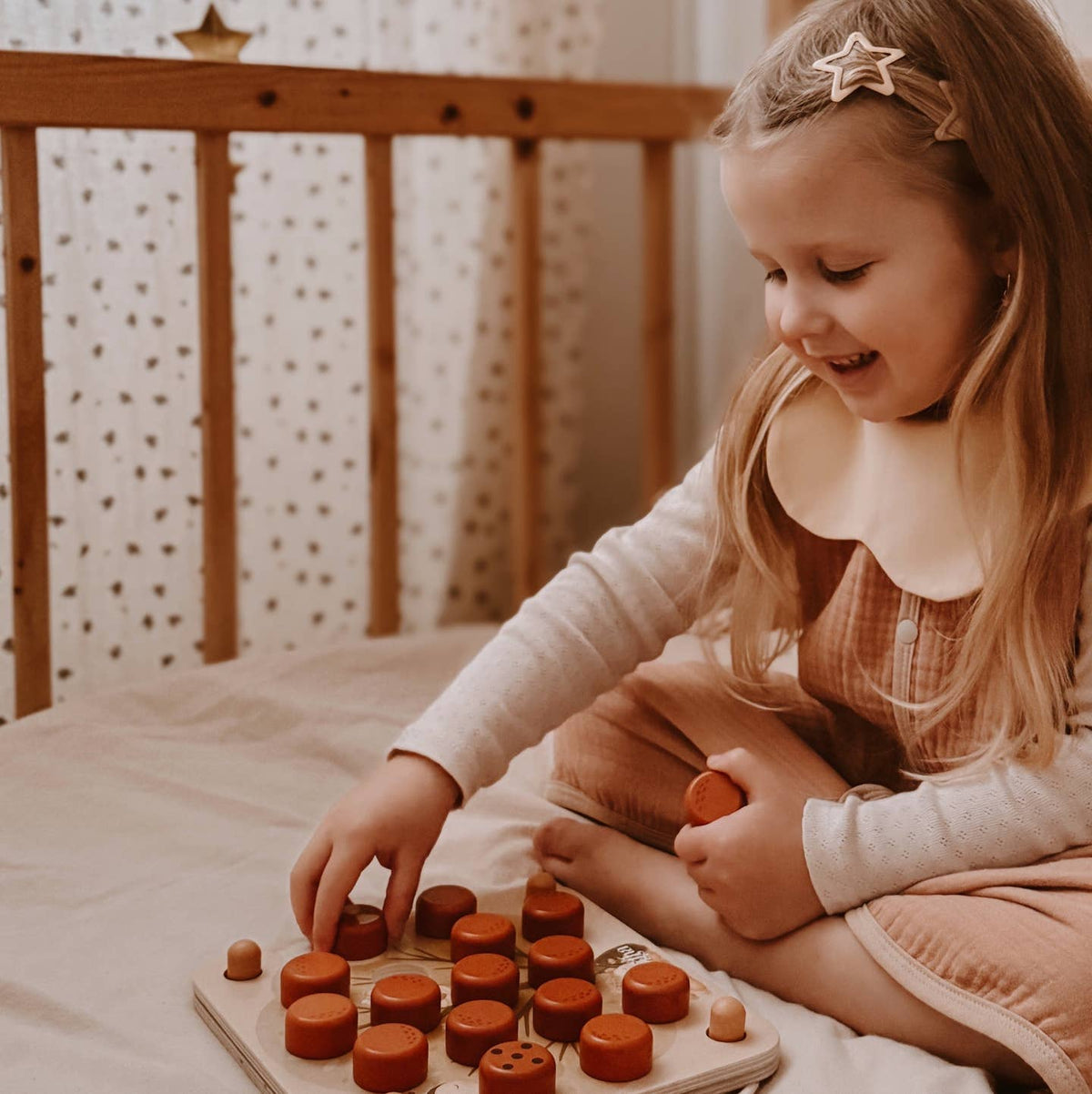 Pop & Peek – Pädagogisches Holz-Memory-Puzzle