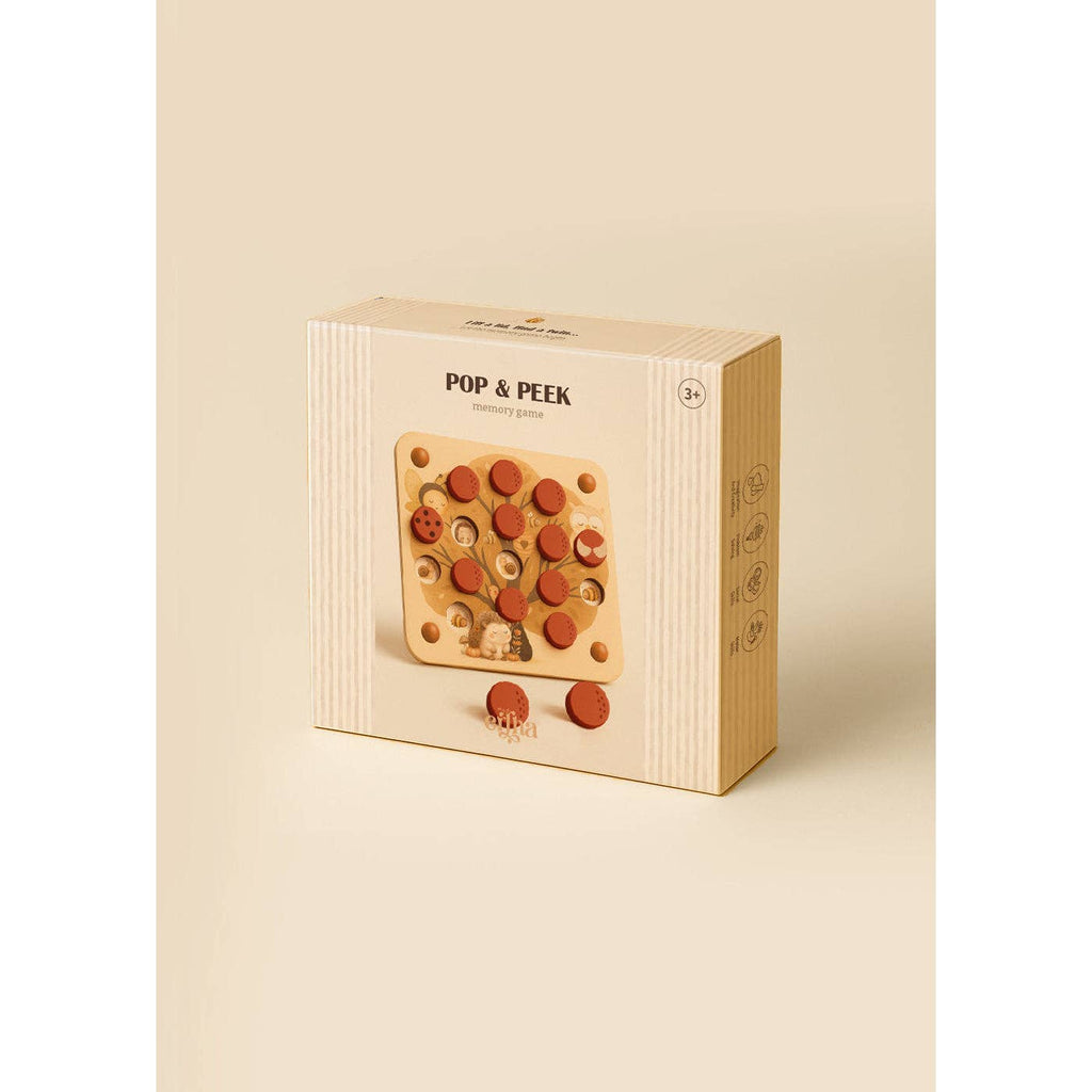 Pop & Peek – Pädagogisches Holz-Memory-Puzzle
