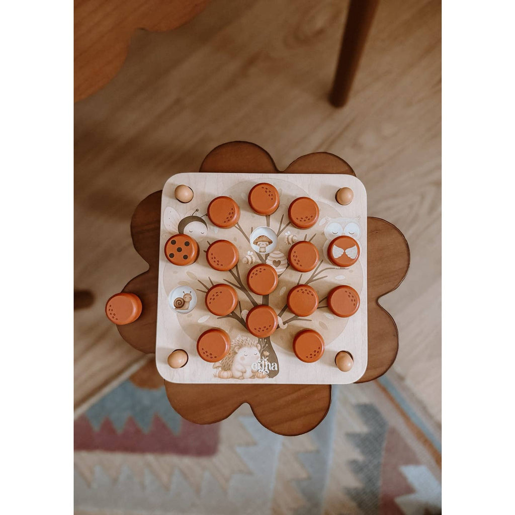 Pop & Peek – Pädagogisches Holz-Memory-Puzzle