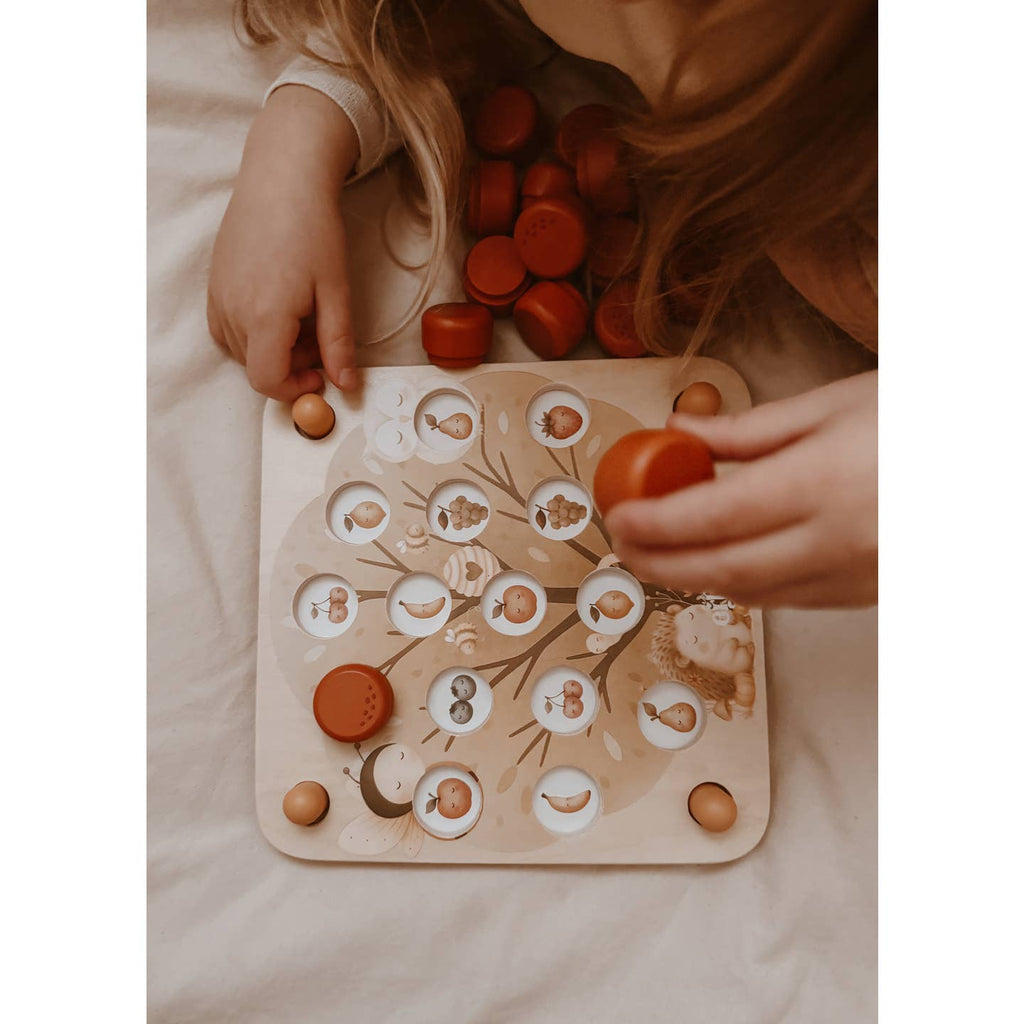 Pop & Peek – Pädagogisches Holz-Memory-Puzzle